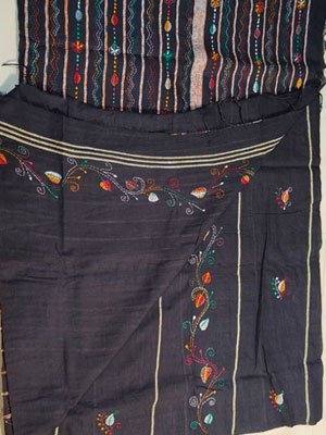 Cotton Khes Kantha Stitch